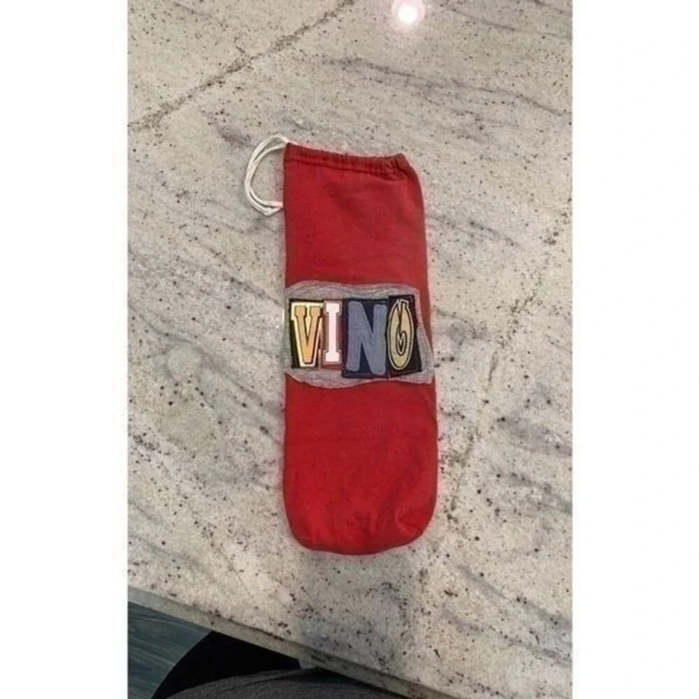 Upcycled Tshirt Wine Bag